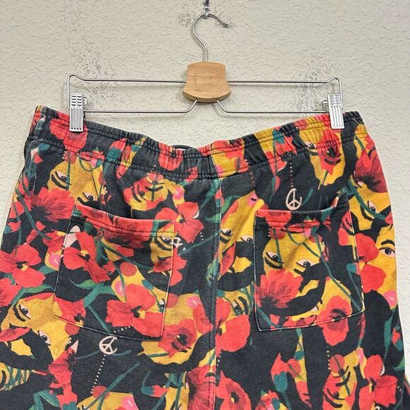 CRISTINA MARTINEZ for Nordstrom All-Over Print Shorts Colorful Pull-On - Picture 5 of 10